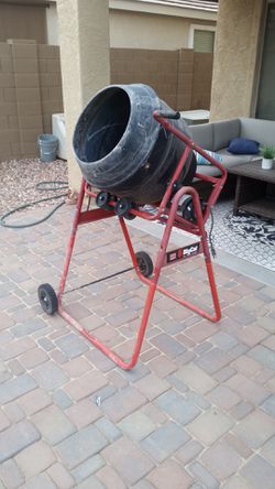 Red Lion Bigcat Cement Mixer Type B For Sale In Waddell Az Offerup [ 444 x 250 Pixel ]