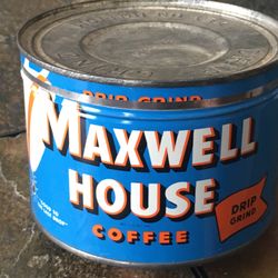 Vintage Maxwell House Coffee Tin