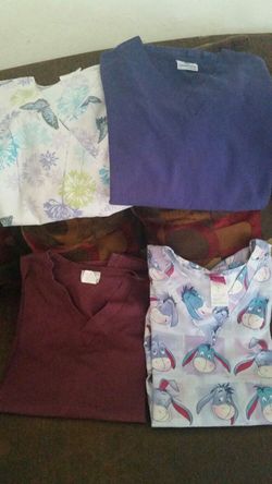 Medical scrub tops