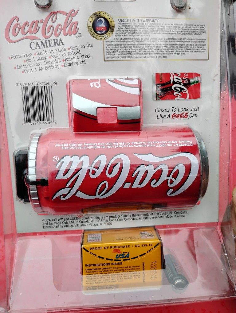 Coke Cola Camera 1998