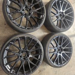 22 Inch Wheels And Tires Fit Mercedes G550