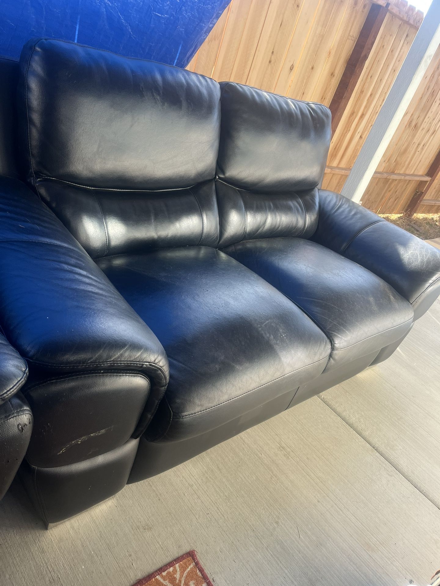 Black Couches