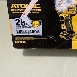 Dewalt DC F921B 20 V cordless brushless 1/2 impact wrench tool only 225.00 OBO