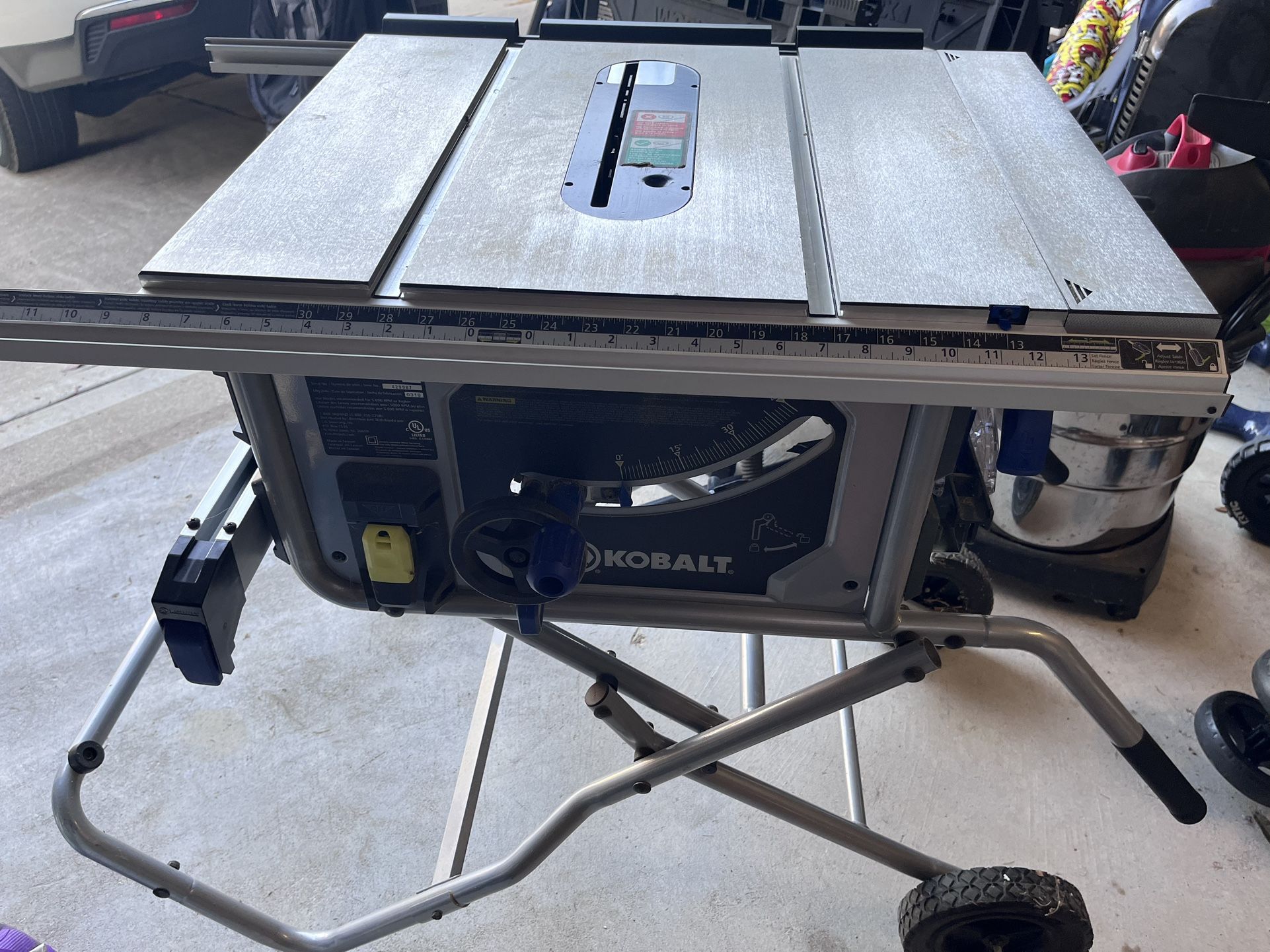 Kobalt 10” Table Saw