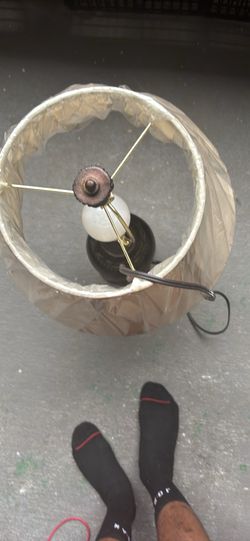Brown lamp
