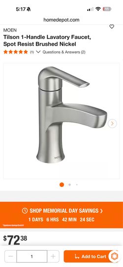 Moen faucet and misc parts