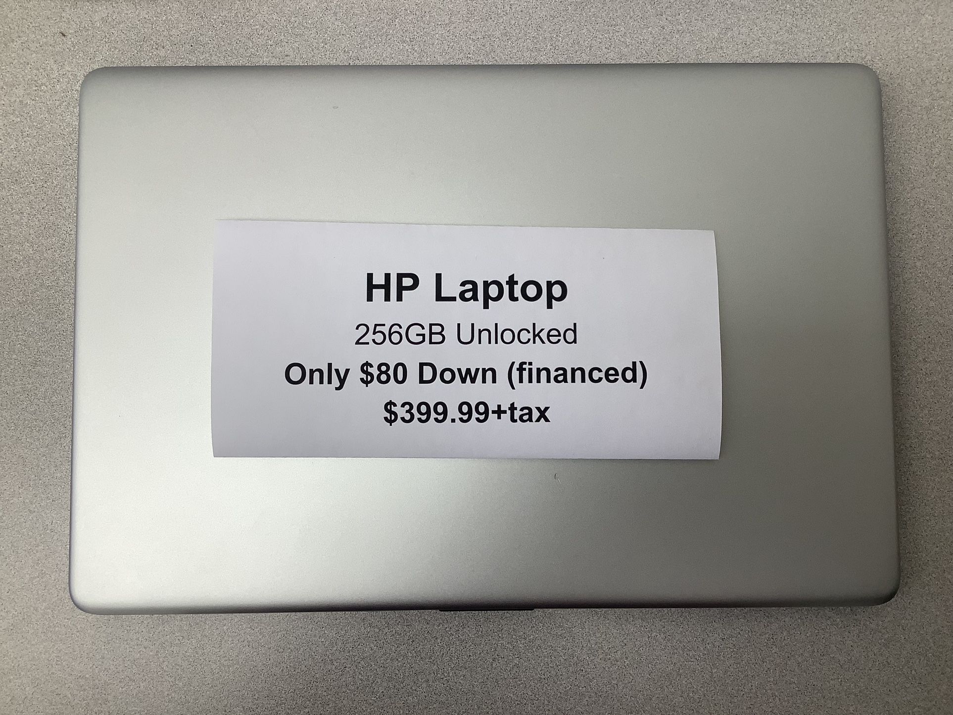 Unlocked HP Laptop (256GB)