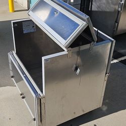 Beverage Air Refrigerator On Casters Perfect For Catering