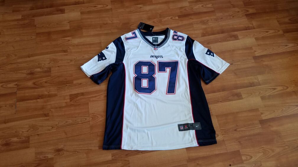 NEW ENGLAND PATRIOTS Rob Gronkowski #87 SIGNED CUSTOM HOME JERSEY ALL PRO  JSA for Sale in Waltham, MA - OfferUp
