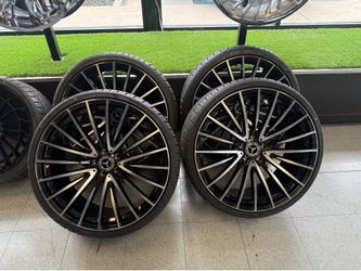 22 INCH FOR MERCEDES-BENZ REPLCA WHEELS ALL SIZE AVAILABLE IN STOCK