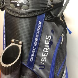 Maxfu Series Golf Bag And Spalding Gold Clubs