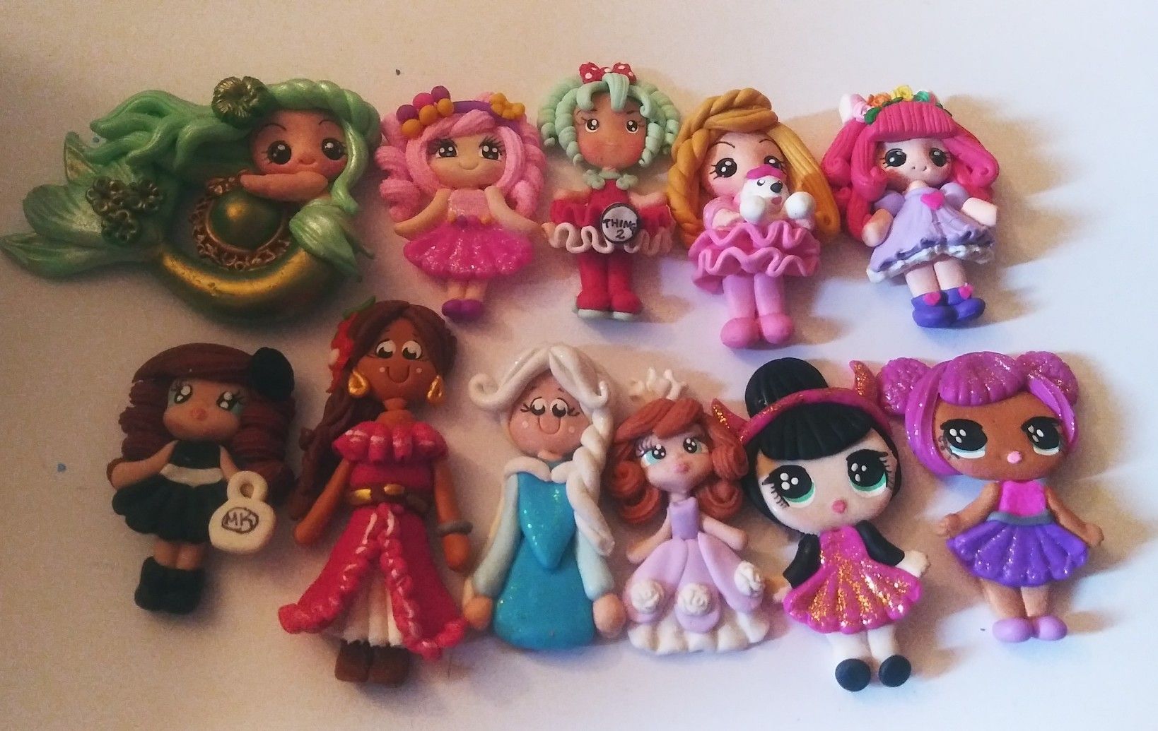 Clay dolls