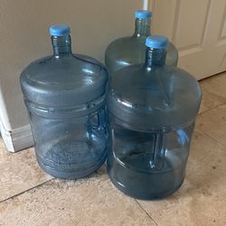 5 Gallon Water Jugs