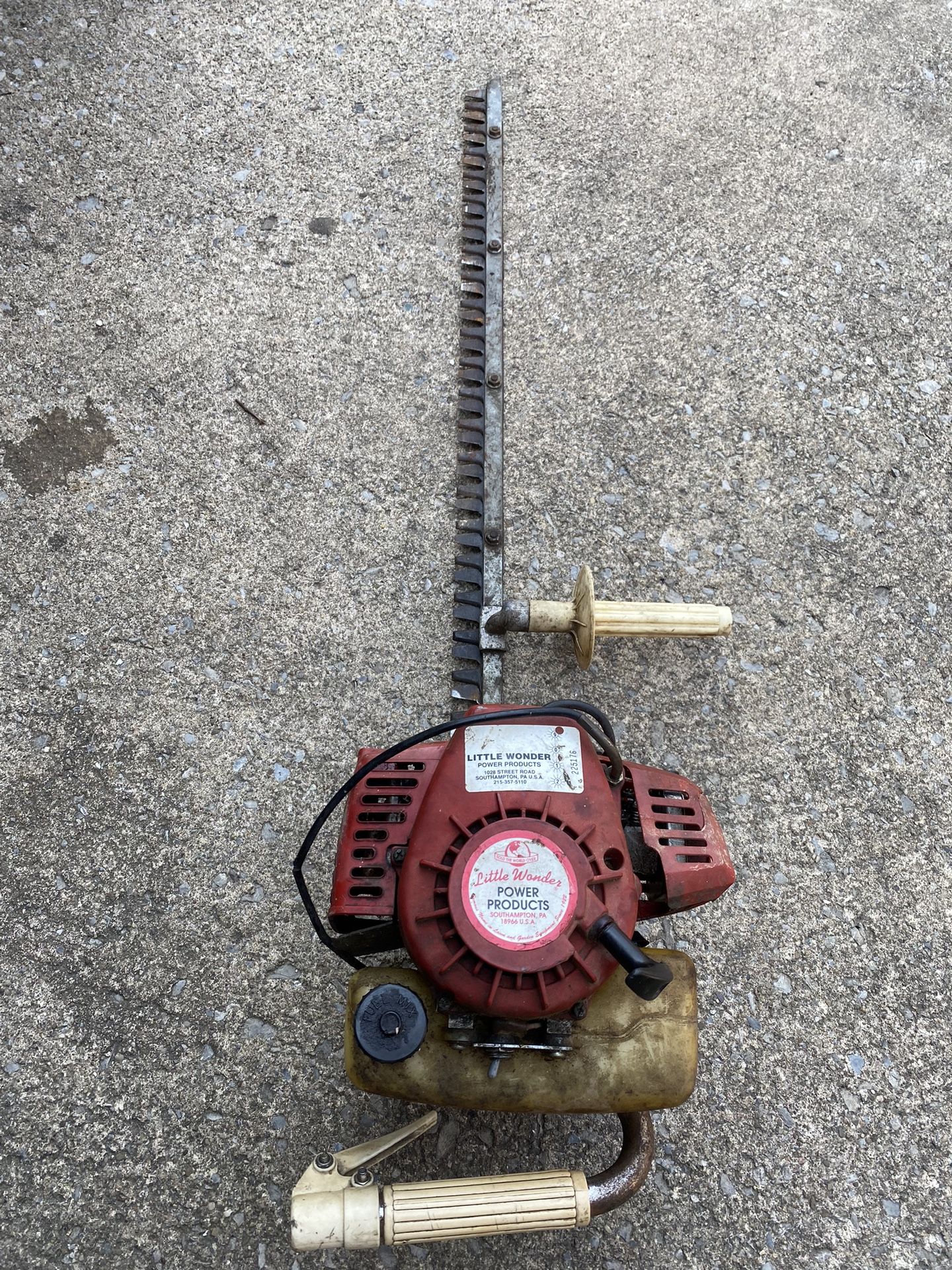 Little Wonder Hedge Trimmer