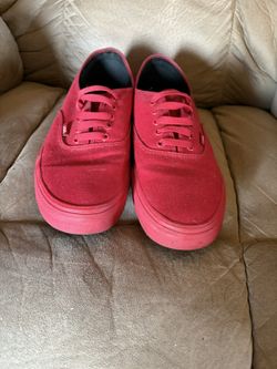 Men’s Red Vans