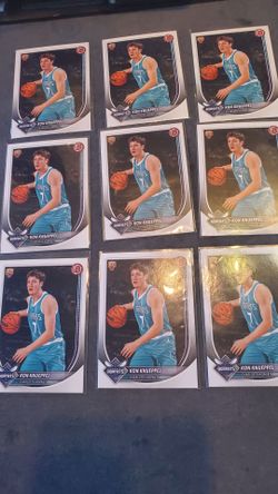 Lot of 10 bowman rookies KON Knueppel cards all for $30