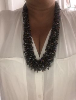 COLLAR DE MOSTACILLAS MULTICOLORES !