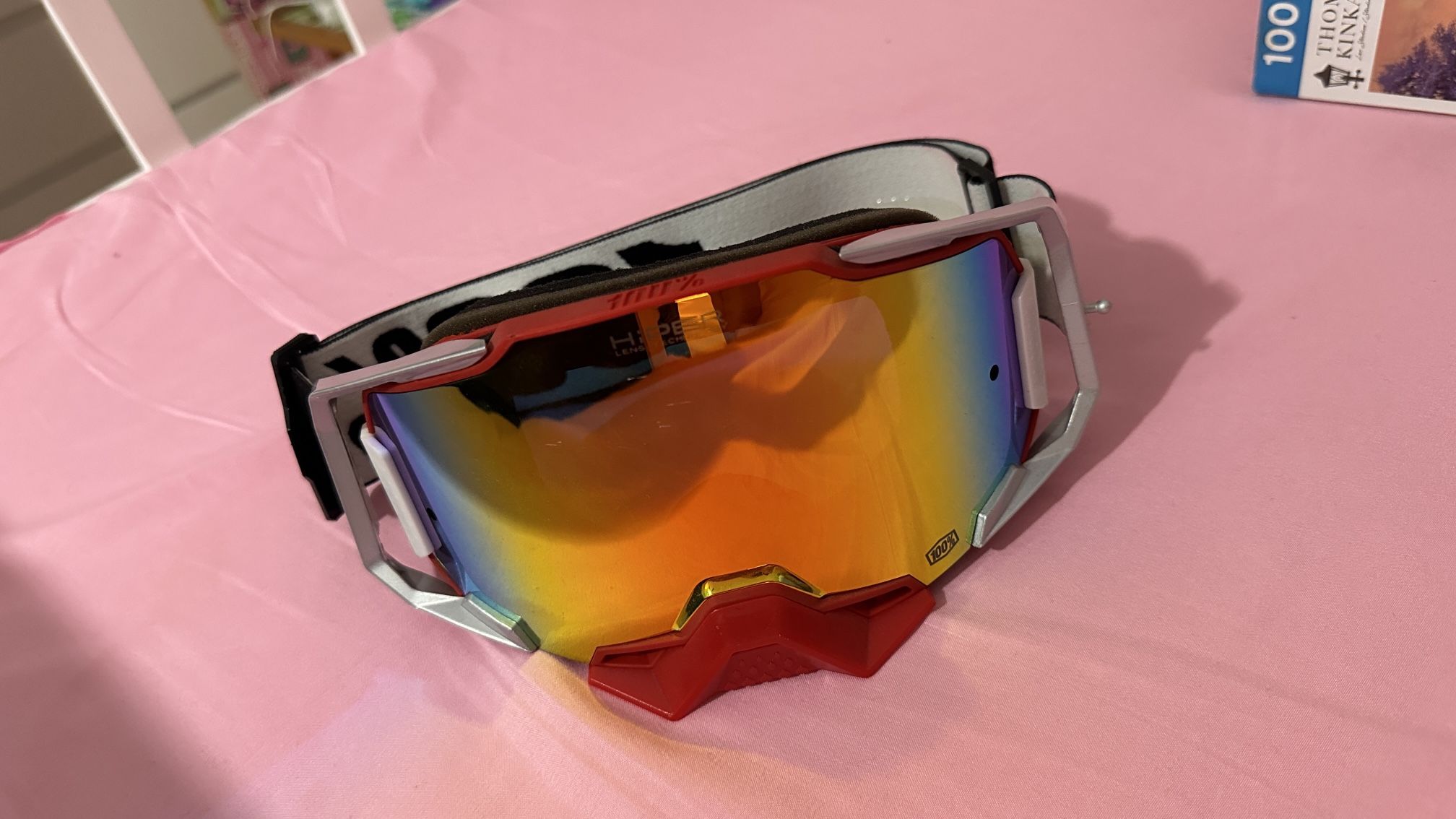 High-Performance Ski Goggles – 100% Brand