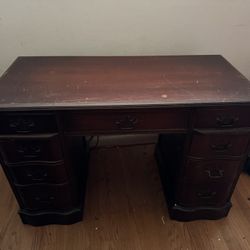 Wooden Writing Desk – 43"W x 21"D x 30"H