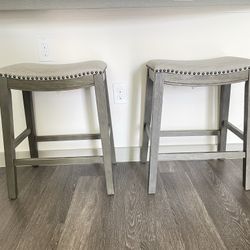 Gray Bar Stools