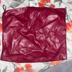 Brand New Burgundy Tube Top