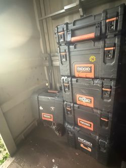 Ridgid tool boxes