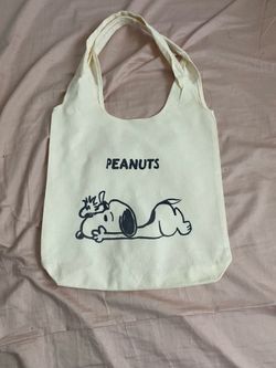 Peanuts snoopy tote