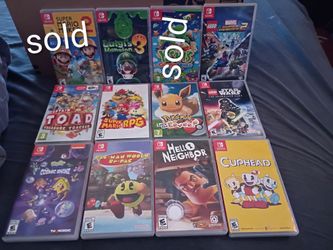 Nintendo switch games