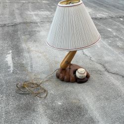 Child’s Room Desk Or Table Light Baseball