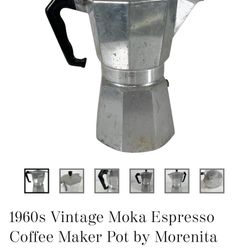 Vintage Italian Espresso / Coffee Maker - Moka Pot