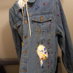 Paint Jean Jacket