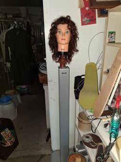 Cosmetology Mannequin Head with Stand