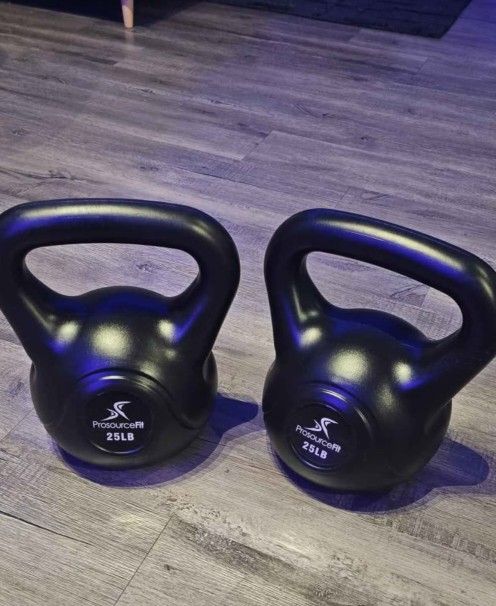 25lb Kettlebell Set