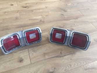 1974-1976 Dodge Dart tail light pair