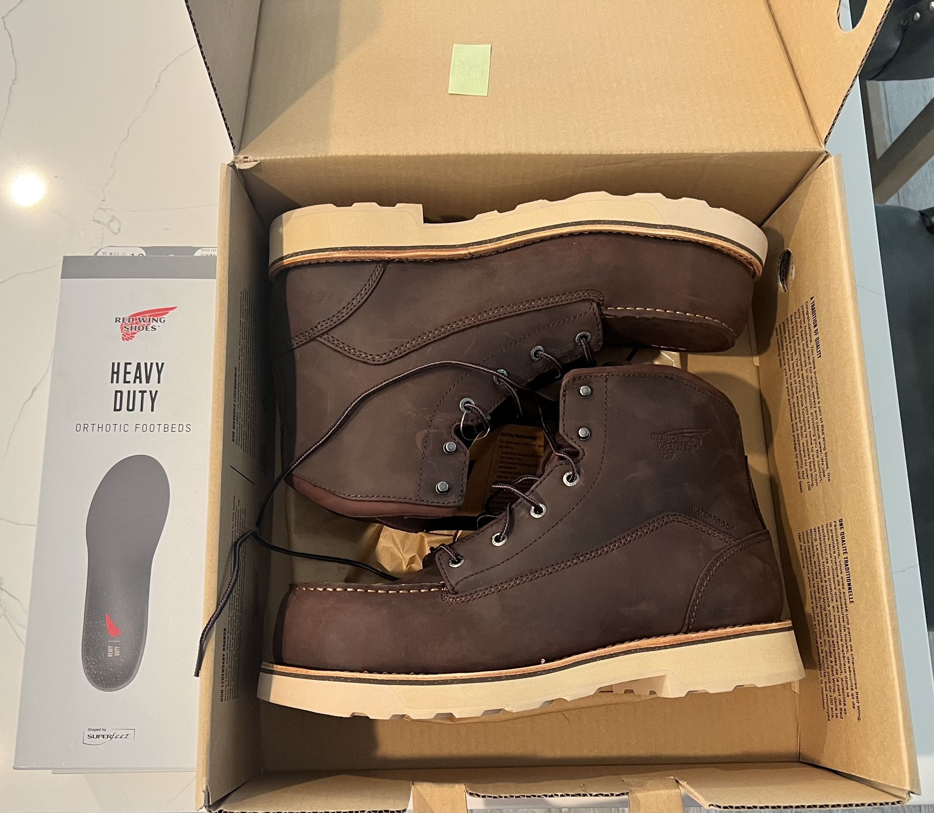 RED WING TRACTION TRED LITE MEN'S 6-INCH SAFETY TOE BOOT