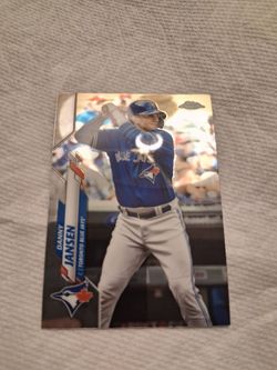 2020 Danny Jansen, Topps Chrome Card # 51 Skin protector
