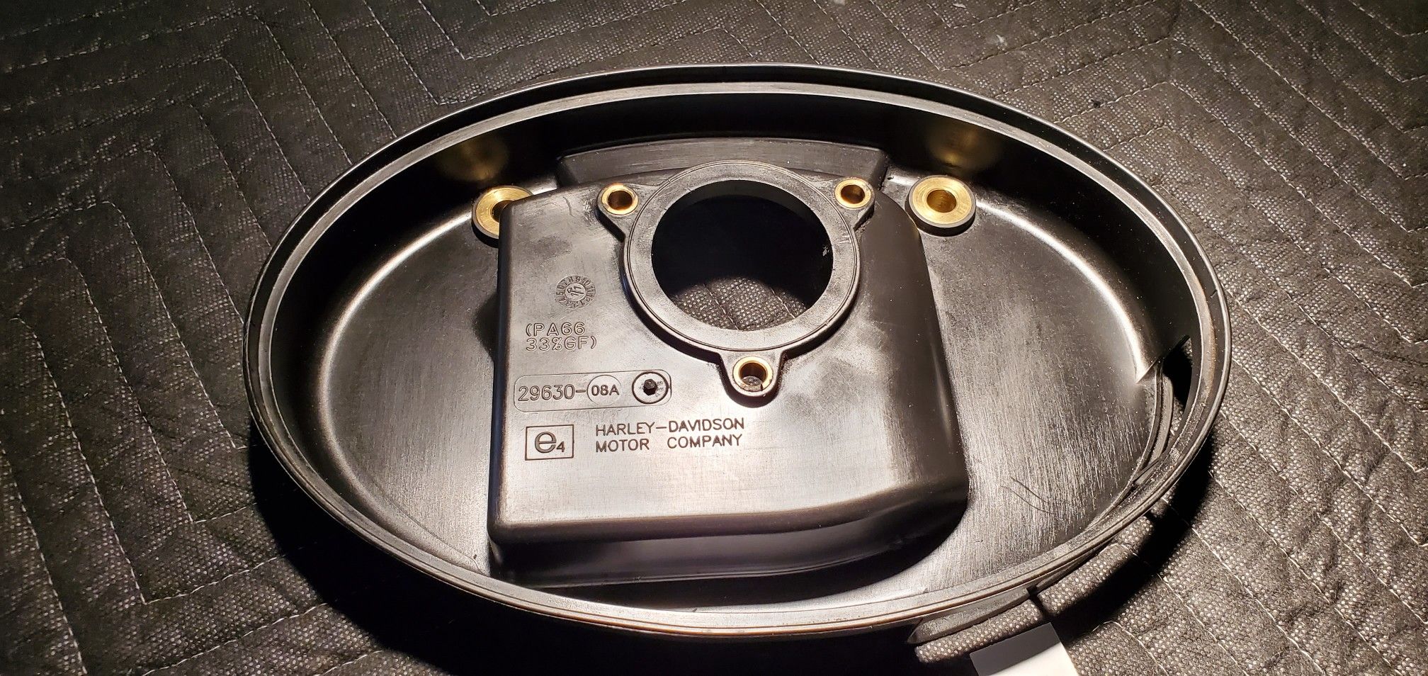 Harley Davidson Air Cleaner Back Plate P/N: 29630-08A