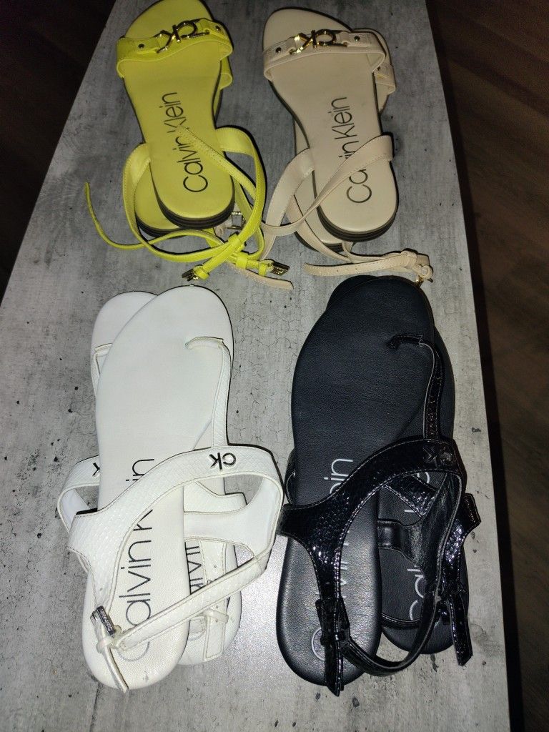 Calvin Klein women's sandals Size 10M