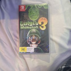 Unopened Luigi’s Mansion 3 Nintendo Switch Game
