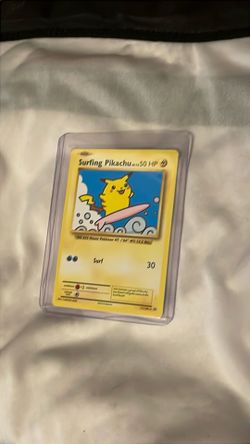 Surfing pikachu