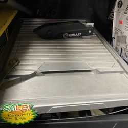 Kobalt Tile Saw 