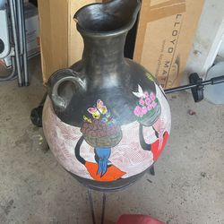African Art -Water Pot