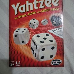 Yahtzee : The Shake, Score,  And Shout Game! By Hasbro Gaming, 2014 Board Edition