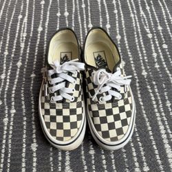 Vans Authentic ‘Checkerboard’ Shoe Women’s Size 6