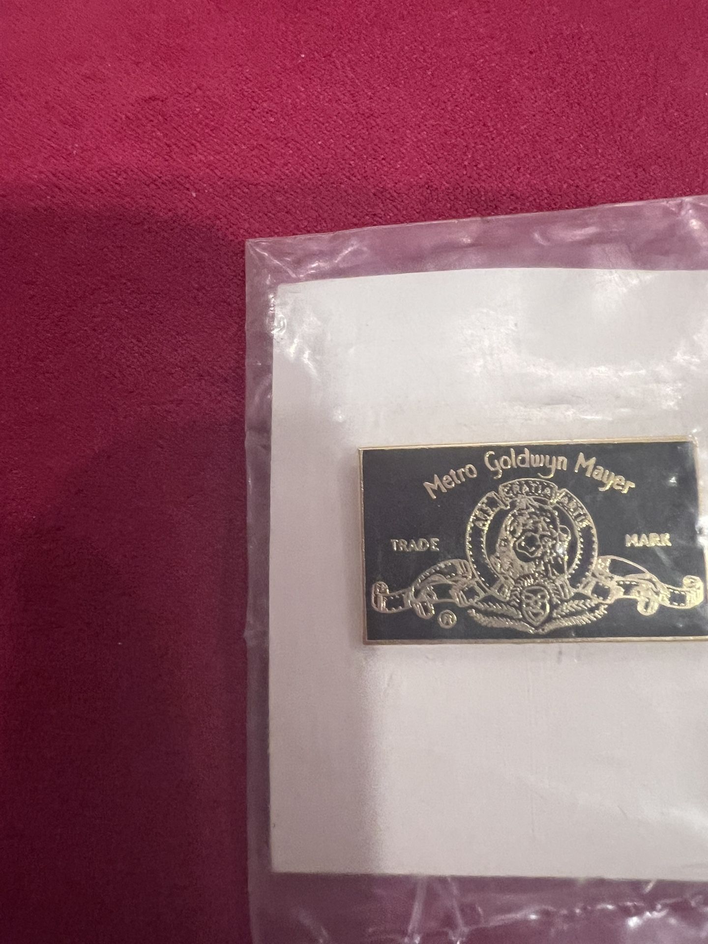 Vintage MGM Logo Lapel Pin