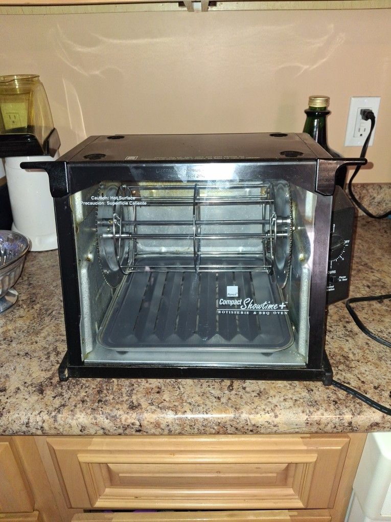 Compact Ranco Showtime Rotisserie &BBQ Oven