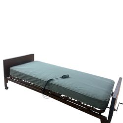 Medical / Hospital Bed with Mattress – Electric – Rolling Frame