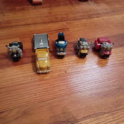 Lot of 6 Mini Cycle Town HD Harley Davidson Motorcycle Toys