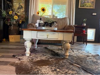 Farmhouse Coffee Table With Serious Character!