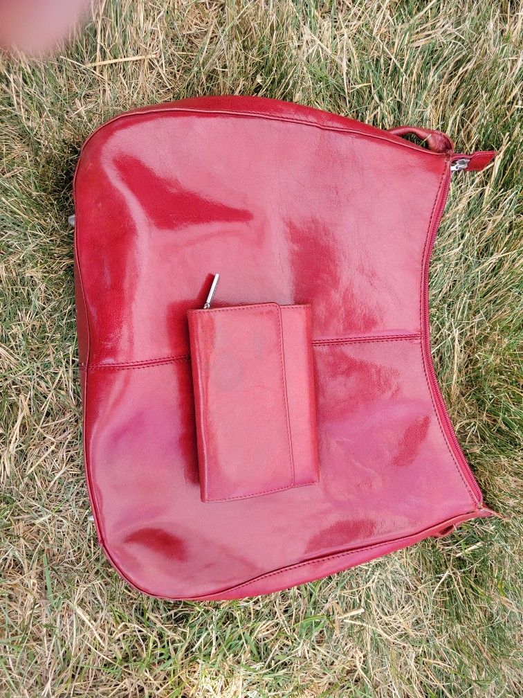 Hobo Purse With Matching Wallet